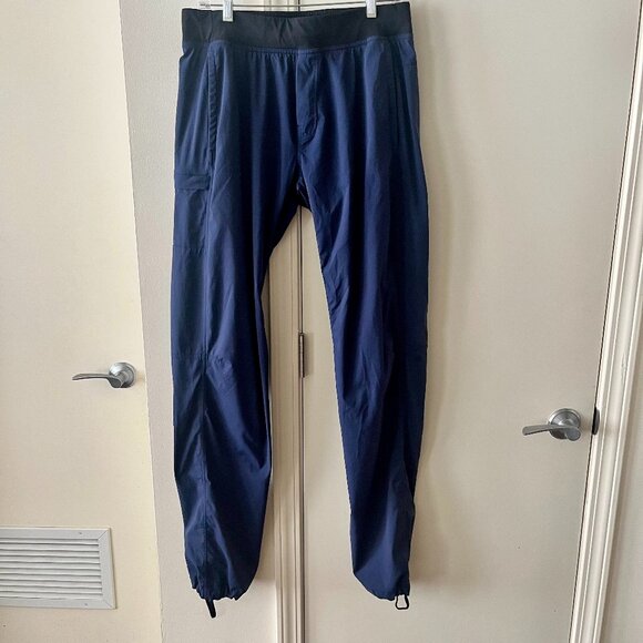 Men’s Lululemon Seawall Track Pant 2.0 Deep Navy / Black Size Large - Picture 1 of 10